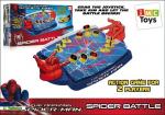 Игра "Кто самый ловкий" с 2-мя джостиками и пулькам (Spider-Man)  в коробке арт.550759