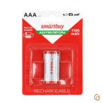 Аккумулятор AAA SmartBuy R03 NiMh 1100 mAh (блистер 2 шт), арт.010354