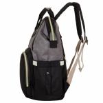 Женский рюкзак тал-6500, черный/серый