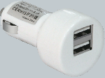 Автомобильный адаптер Defender UCA-15 2 порта USB, 5V/2А, блистер