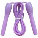 B23648 Скакалка (цвет-Фиолетовый, ручки пластиковые, шнур ПВХ)