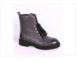 0Z0105-01-1А черный (Текстиль/Байка) Ботинки женские