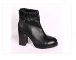 0Z0116-02-1 черный (Иск.кожа/Байка) Ботинки женские