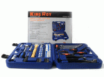 Набор инструментов универсальный "KING ROY" 059-MDA 059-MDA 59 предметов (пластик кейс) 35395