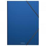 Папка на резинках ERICH KRAUSE "Classic" А4, до 300 листов, 400 мкм, синяя, 43093, 47190