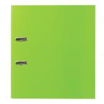 Папка-регистратор ERICH KRAUSE "Neon", ламинированная, 70 мм, зеленая, 45397