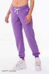 Спортивные лиловые брюки для беременных