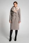 Пальто Gotti 153-9м серо-коричневый