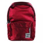 Рюкзак подростковый, 40x28x16см, 1 отд., 3 кармана, уплотненные лямки, "сияющий" нейлон, красный
