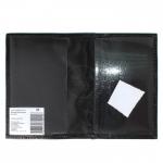 Обложка для паспорта Croco-П-406 натуральная кожа черный игуана (76)  211538
