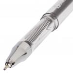 Ручка шариковая масляная BRAUBERG Smooth Write, СИНЯЯ, корпус прозрачный, 0,7мм, линия 0,35мм,OBP104