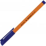 Ручка шариковая BRAUBERG Solar, СИНЯЯ, трехгранная, корпус оранжевый, узел 1мм, линия 0,5мм, 142402