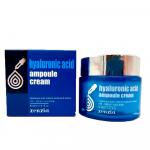 Zenzia, Крем для лица с гиалуроновой кислотой Hyaluronic Acid Ampoule Cream, 70 мл