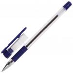 Ручка шариковая с грипом BRAUBERG X-Writer, СИНЯЯ, пишущий узел 0,7мм, линия письма 0,35мм, 142403