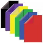 Картон цветной А4 ТОНИРОВАННЫЙ В МАССЕ, 60л.,6цв., АССОРТИ (интенсив), в пакете, BRAUBERG, 210х297мм