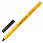 Ручка шариковая SCHNEIDER (Германия) Tops 505 F, ЧЕРНАЯ, корпус желтый, 0,8мм, линия 0,4 мм,150501