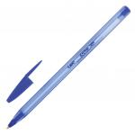Ручка шариковая масляная BIC "Cristal Soft", СИНЯЯ, корпус тонир., узел 1,2мм, линия 0,35мм, 951434