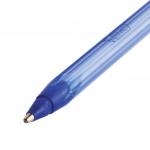 Ручка шариковая масляная BIC "Cristal Soft", СИНЯЯ, корпус тонир., узел 1,2мм, линия 0,35мм, 951434