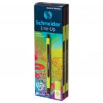 Ручка капиллярная SCHNEIDER (Германия) Line-Up, ЧЕРНЫЙ САПФИР, трехгранная, линия 0,4мм, 191001