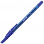 Ручка шариковая BRAUBERG Black Jack, СИНЯЯ, корпус тонированный синий, 0,7мм, линия 0,35мм, 141296