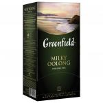 Чай GREENFIELD "Milky Oolong" (Молочный улун), улун с добавками, 25 пакетиков по 2г, ш/к 10679