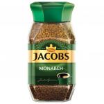 Кофе растворимый JACOBS MONARCH, сублимированный, 190г, в стеклянной банке, 11233