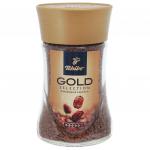 Кофе растворимый TCHIBO "Gold selection", сублимированный, 95г, стеклянная банка, ш/к 67490