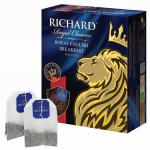 Чай RICHARD (Ричард) "Royal English Breakfast", черный, 100 пакетов по 2г, 100270