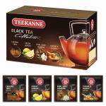 Чай TEEKANNE (Тиканне) "Black tea collection", черный, ассорти 4 вкуса, 20 пак., Германия, ш/к 27534