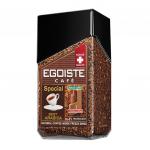 Кофе молотый в растворимом EGOISTE "Special", натуральный, 100г, 100% арабика, стеклянная банка,8606