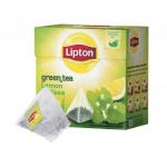 Чай LIPTON "Green Lemon Melissa", зеленый, 20 пирамидок по 2г, 65414956