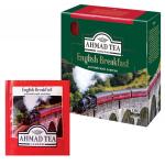 Чай AHMAD "English Breakfast", черный, 100 пакетиков по 2г, 600-012