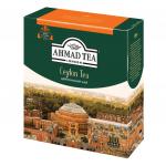 Чай AHMAD (Ахмад) "Ceylon Tea", черный, 100 пакетиков с ярлычками по 2г, 163-08