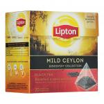 Чай LIPTON "Mild Ceylon", черный, 20 пирамидок по 2г, 20204431