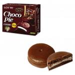 Печенье LOTTE "Choco Pie Cacao" (Чоко Пай Какао), глазир., картон.упак., 336г,(12шт х 28г), ш/к40645