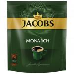 Кофе растворимый JACOBS MONARCH сублимированный, 75г, мягкая упаковка, ш/к 44235