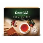 Чай GREENFIELD, НАБОР 30 видов, 120 пакетиков в конвертах, 213,2г, ш/к 10743