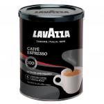 Кофе молотый LAVAZZA (Лавацца) "Caffe Espresso", натуральный, 250г, жестяная банка, 1887