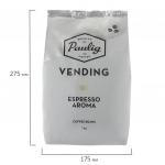 Кофе в зернах PAULIG (Паулиг) "Vending Espresso Aroma", натуральный, 1000г, вакуумная упаковка,16377