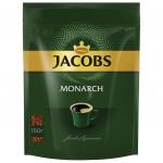 Кофе растворимый JACOBS MONARCH сублимированный, 150г, мягкая упаковка, ш/к 44198