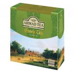 Чай AHMAD "Green Tea", зеленый, 100 пакетиков по 2г, 478-012