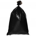 Мешки для мусора 120 л, черные, в рулоне 10 шт., ПВД, 40 мкм, 70х110 см (±5%), особо прочные, ЛАЙМА