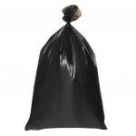 Мешки для мусора 120 л, черные в рулоне 10 шт., ПВД, 20 мкм, 67х100 см (±5%), эконом, ЛЮБАША