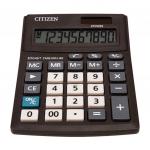 Калькулятор настольный CITIZEN BUSINESS LINE CMB1001BK, МАЛЫЙ (136x100 мм), 10 разрядов, двойное питание