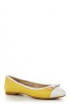 Балетки ANTILOPA (714-6168YELLOW/WHITE)