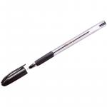 Ручка шариковая Berlingo Triangle 110 черная, 0,7 мм, грип, CBp_07111