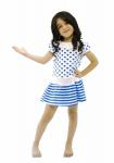 Платье детское GDR 02-011 (синий)