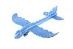 DE 0445 Планер «ДРАКОН» синий (Hand throwing plane dragon blue)