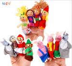 Сказка - игрушки на пальцы, набор 4шт MR107