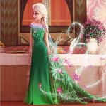 Карнавальное платье для девочки Принцесса Эльза Z246